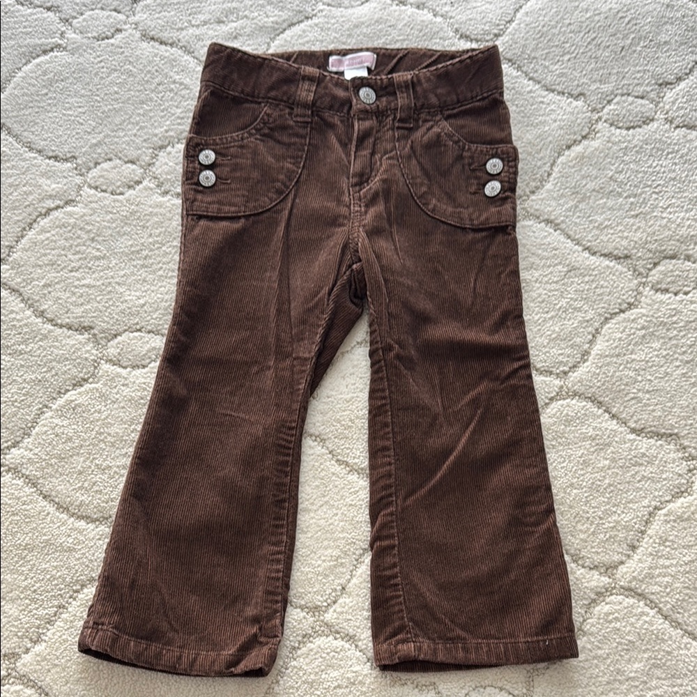 Old Navy—dark Brown Corduroy Kids Pants—2T